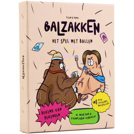 Balzakken - leuk spel voor vrijgezellenfeestjes en als drankspel!