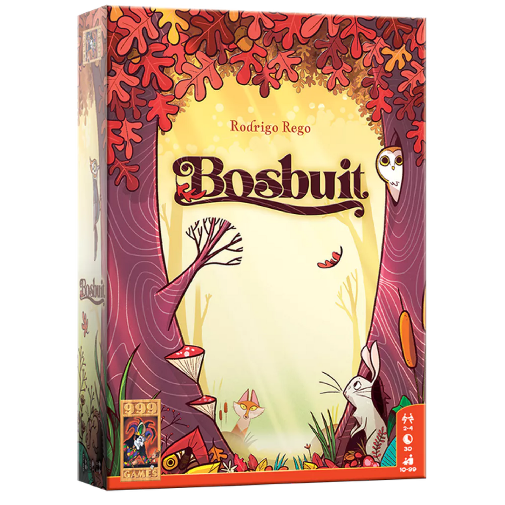Bosbuit van 999 Games klein spelletje met bosdieren