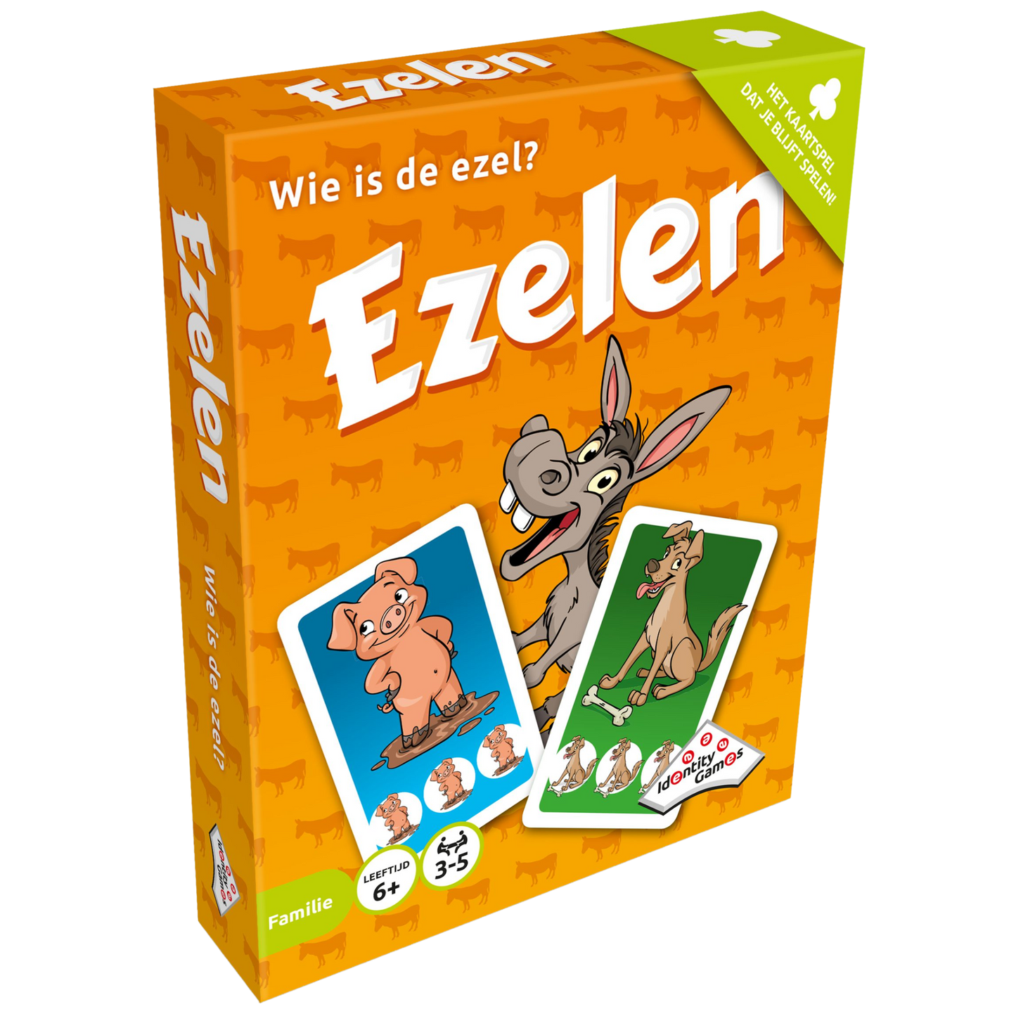 Ezelen - Voorkom dat jij de ezel bent in dit razendsnelle spel!