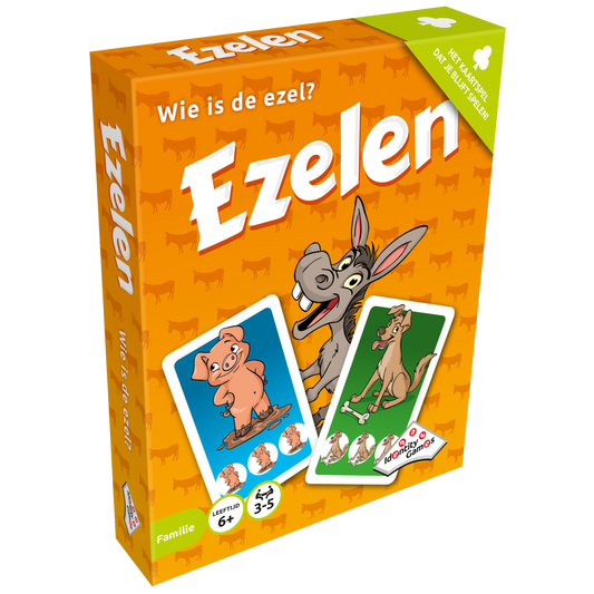 Ezelen - Voorkom dat jij de ezel bent in dit razendsnelle spel!