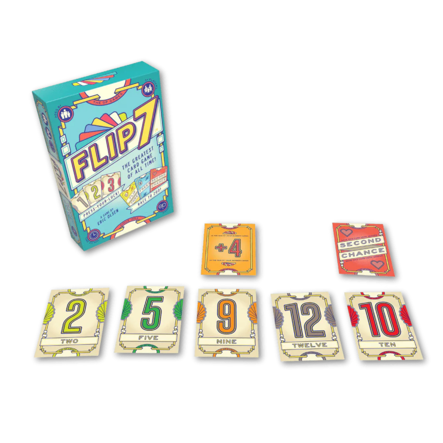 Flip 7 kaartspel van The OP Games uitleg spel