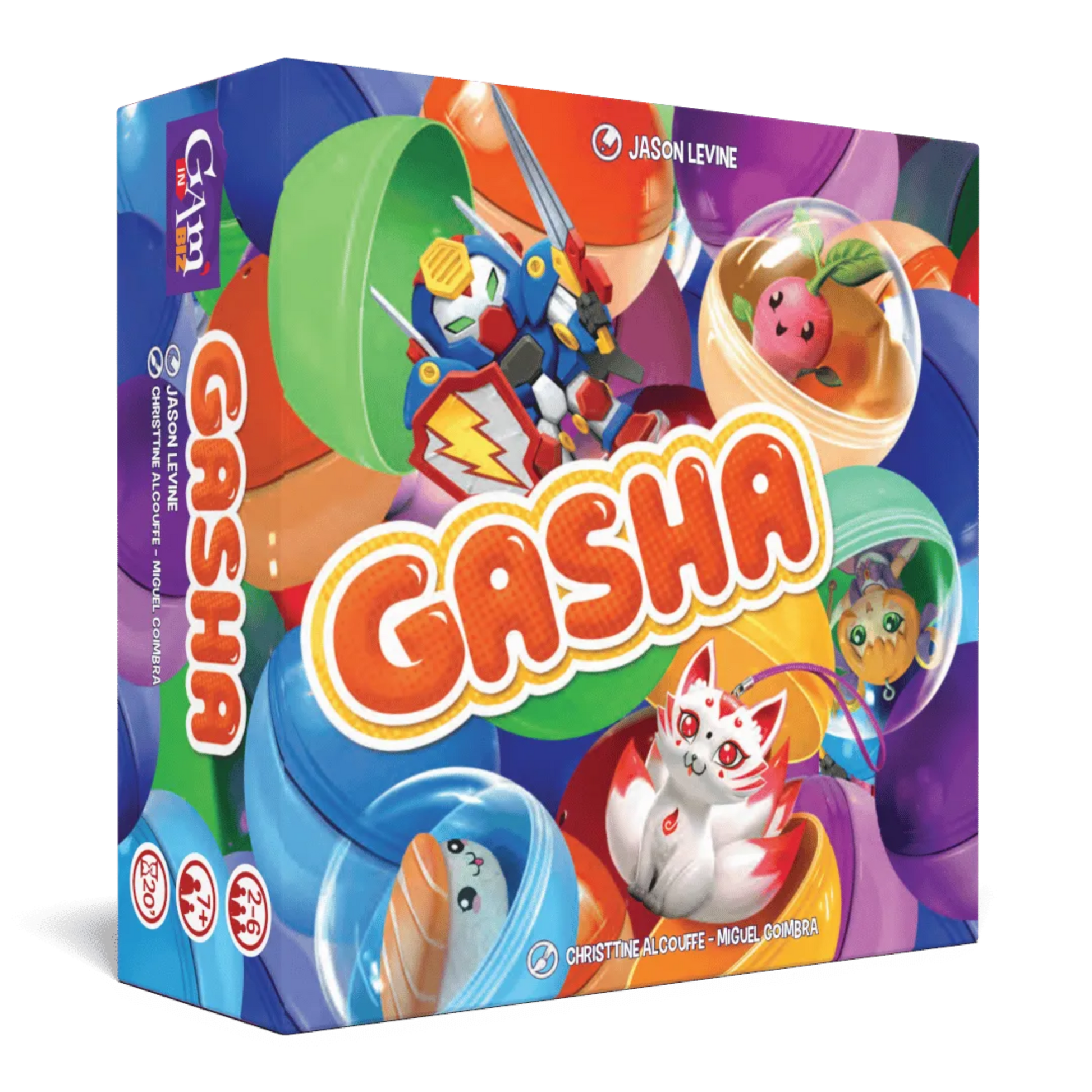 Gasha kaartspel in het Nederlands over het Japanse thema gashapon