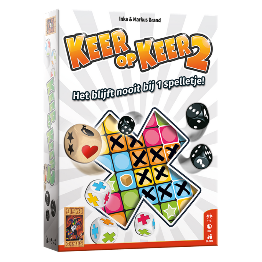 Keer op Keer 2 dobbelspel door 999 Games