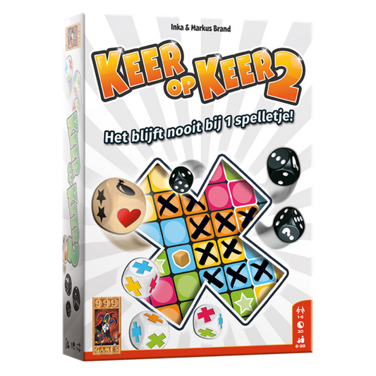 Keer op Keer 2 dobbelspel door 999 Games