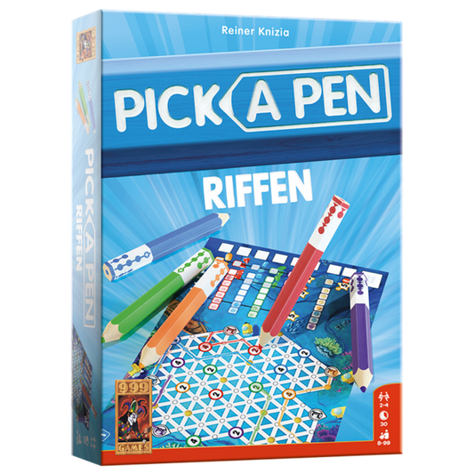 Pick a Pen Riffen spel in het Nederlands door 999 Games