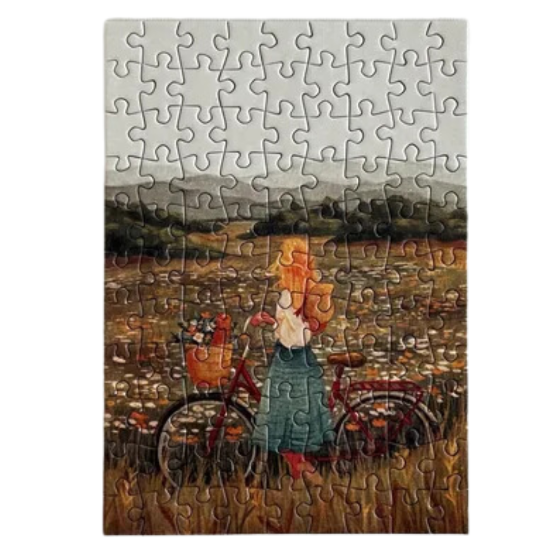 Promenade uitleg mini puzzel van uitgever Trevell