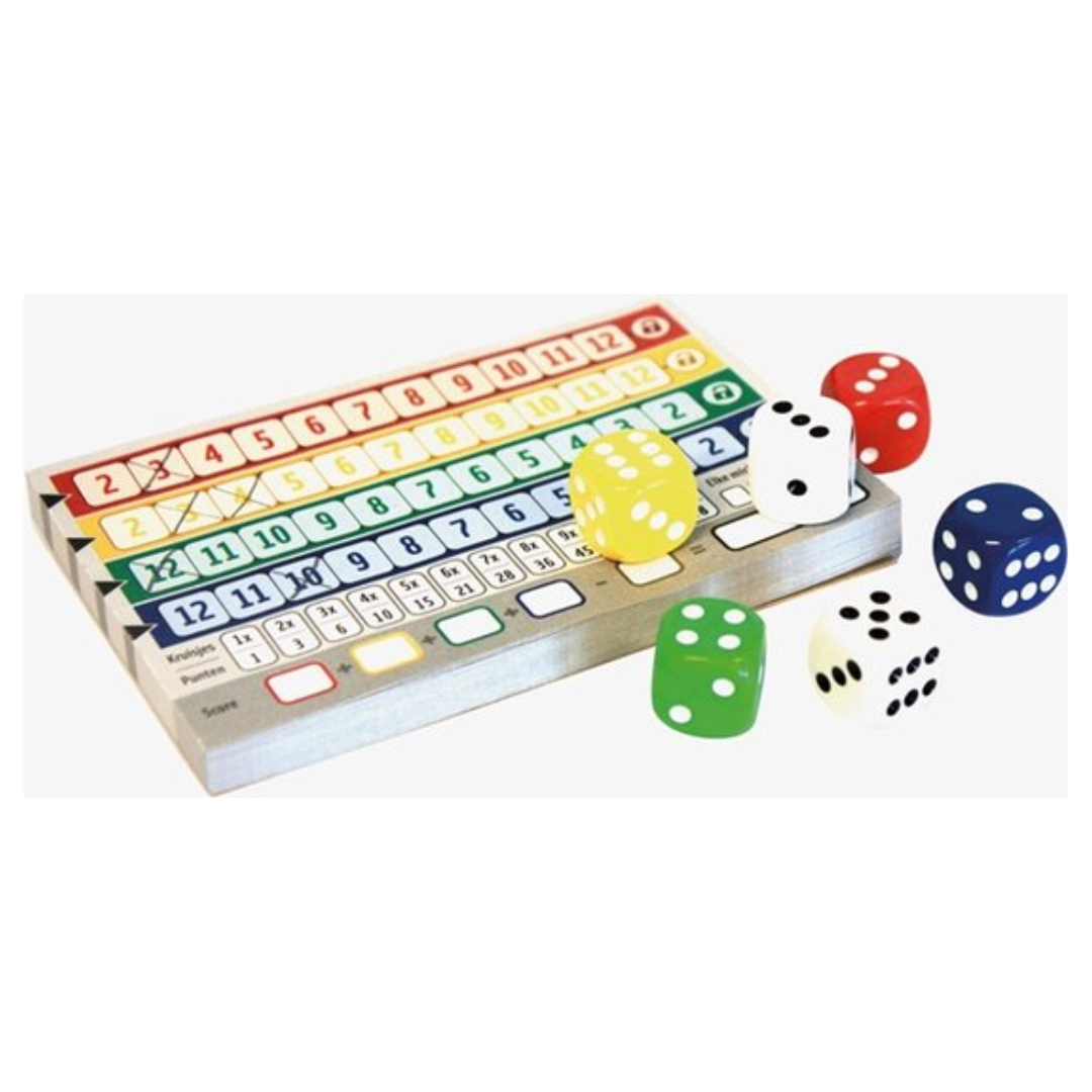 Qwixx uitleg dobbelspel in het Nederlands