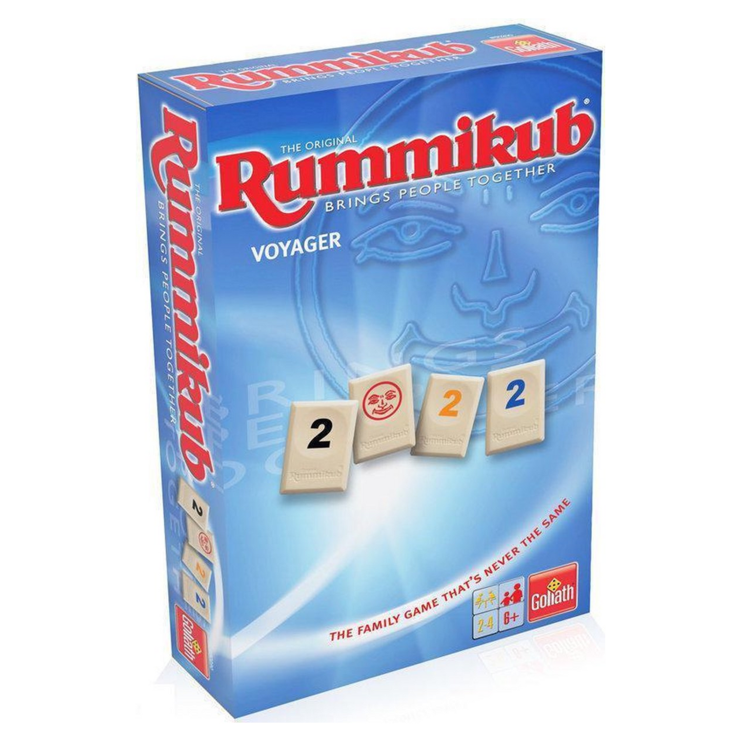 Rummikub Voyager reisspel puzzel tegels