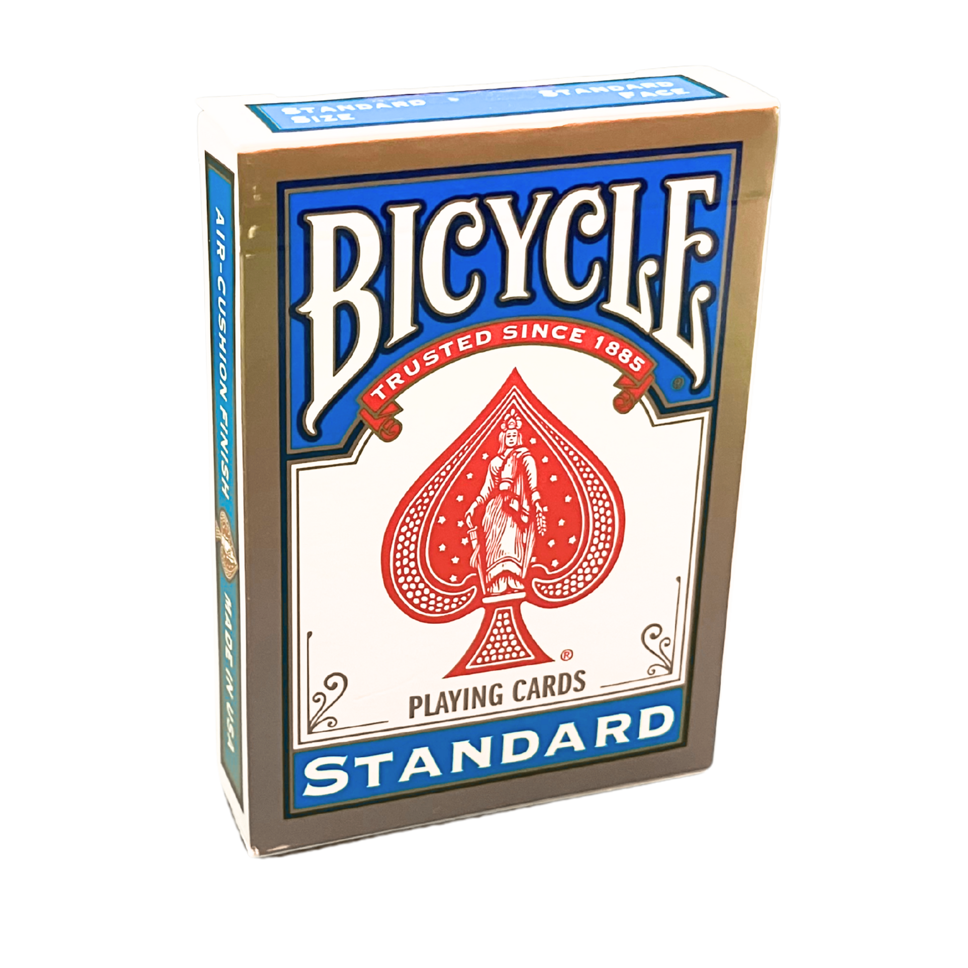 Bicycle speelkaarten blauw Gold Standard