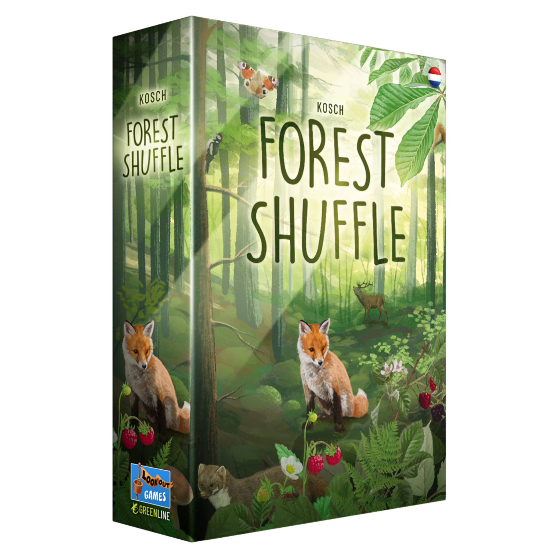 Forest Shuffle kaartspel van Asmodee in het Nederlands