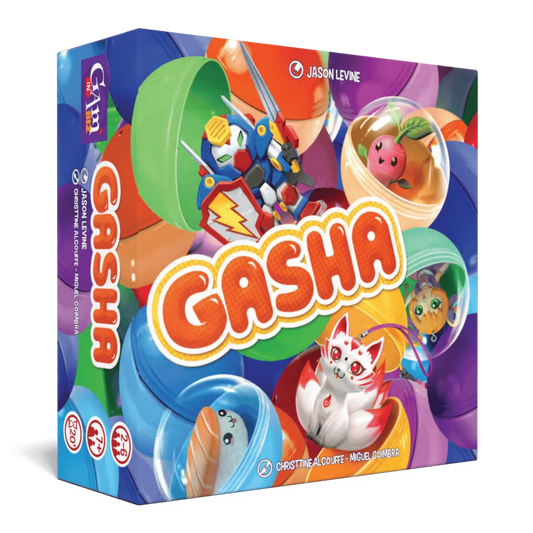 Gasha kaartspel in het Nederlands over het Japanse thema gashapon