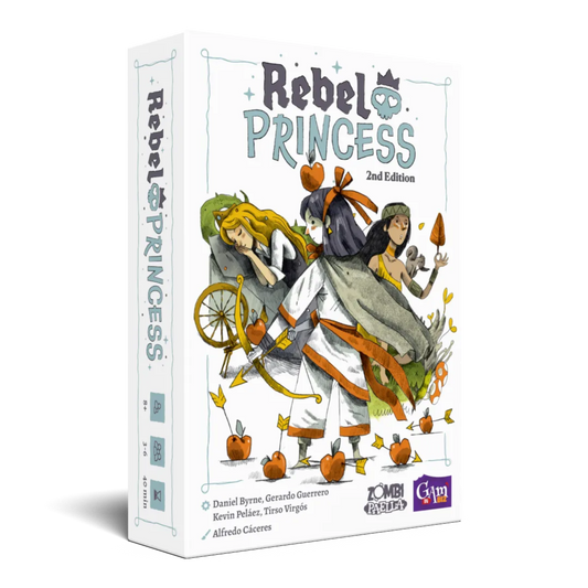 Rebel PRincess van Gamin'BIZ Nederlands kaartspel