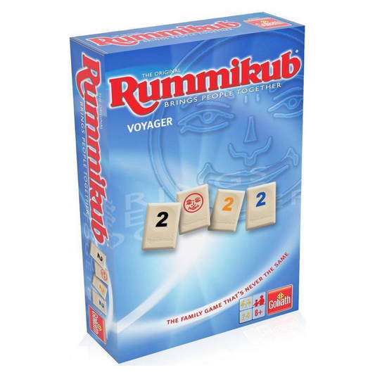 Rummikub Voyager reisspel puzzel tegels