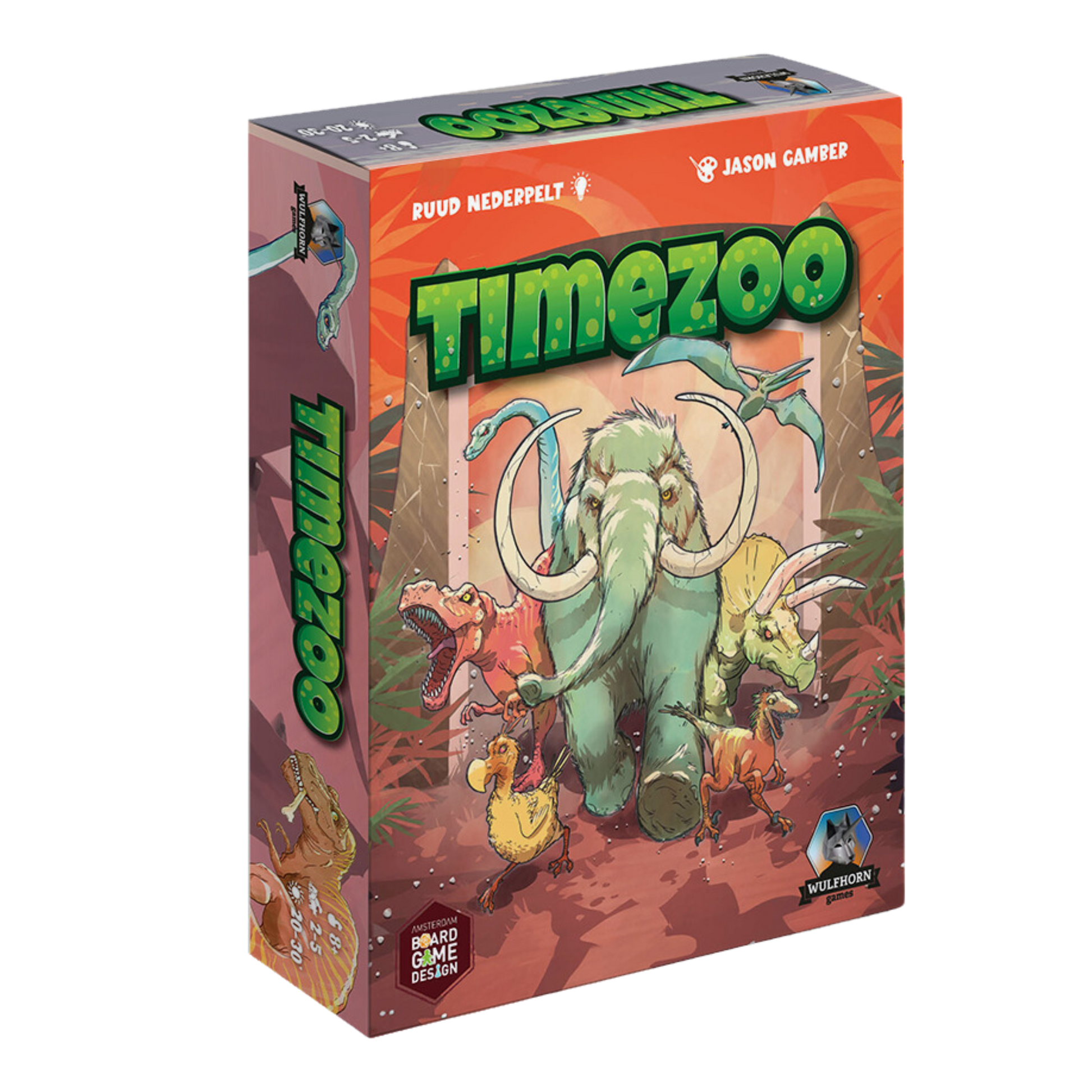 Time Zoo van Wulfhorn Games van speldesigner Ruud Nederpelt